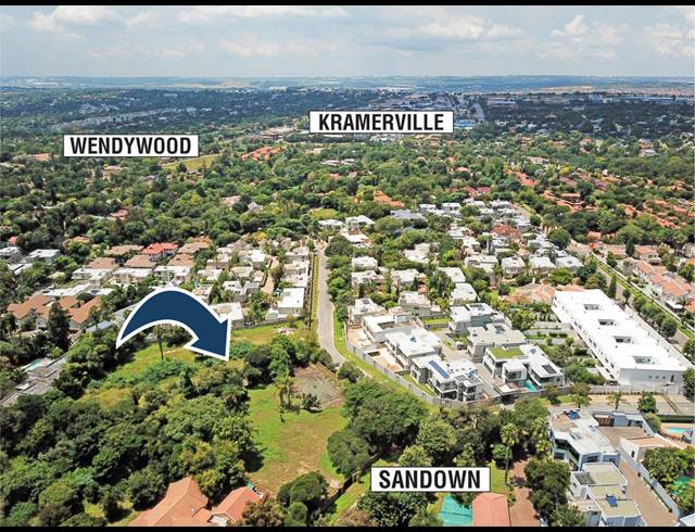 4,201M² VACANT LAND FOR SALE IN SANDOWN
